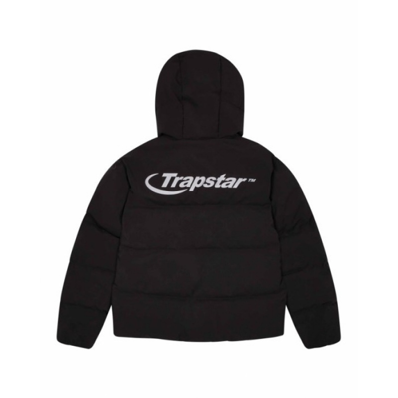 Trapstar Hyperdrive Technical Puffer Oberbekleidung Herren Schwarz Schweiz | TG80-094