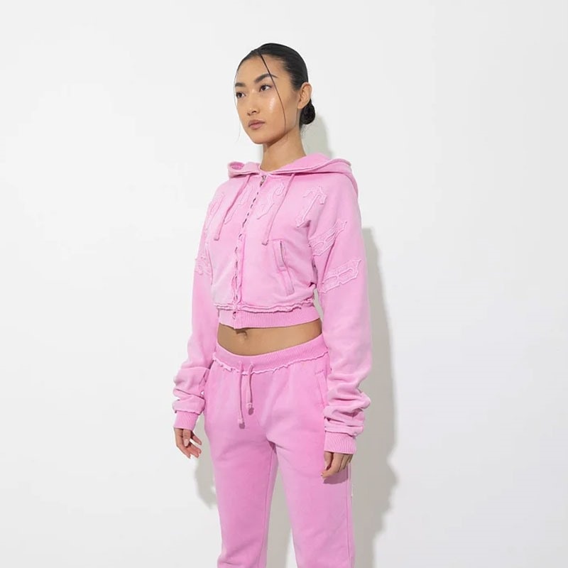 Trapstar Irongate Women Cropped Trainingsanzug Herren Rosa Schweiz | GQ48-041