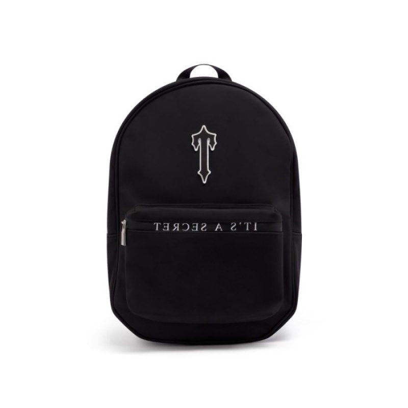 Trapstar It\'s A Secret Rucksack Taschen Herren Schwarz Weiß Schweiz | TW71-536