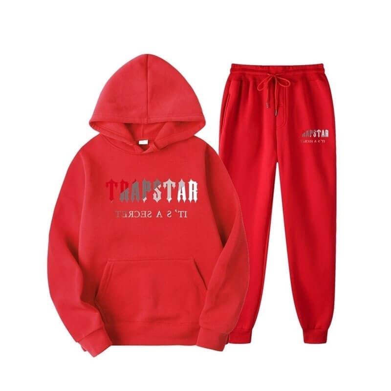 Trapstar It\'s Secret Trainingsanzug Herren Rot Schweiz | FC56-632