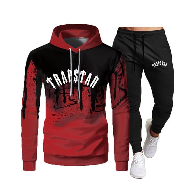 Trapstar It\'s a Secret Streetwear Trainingsanzug Herren Rot Schweiz | YM07-533