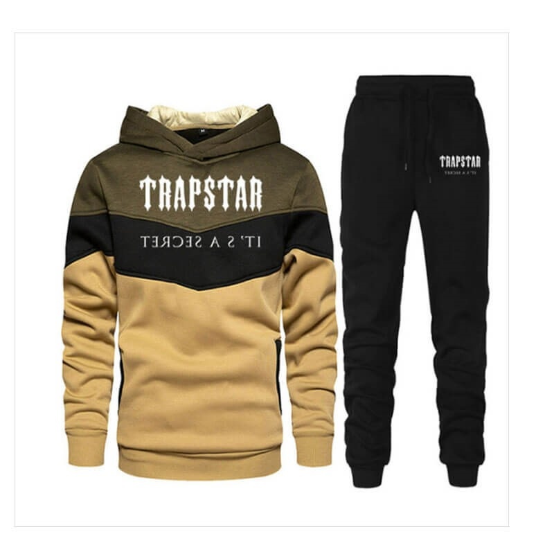 Trapstar Jogging Suit Logo Trainingsanzug Herren Khaki Schweiz | WL03-625