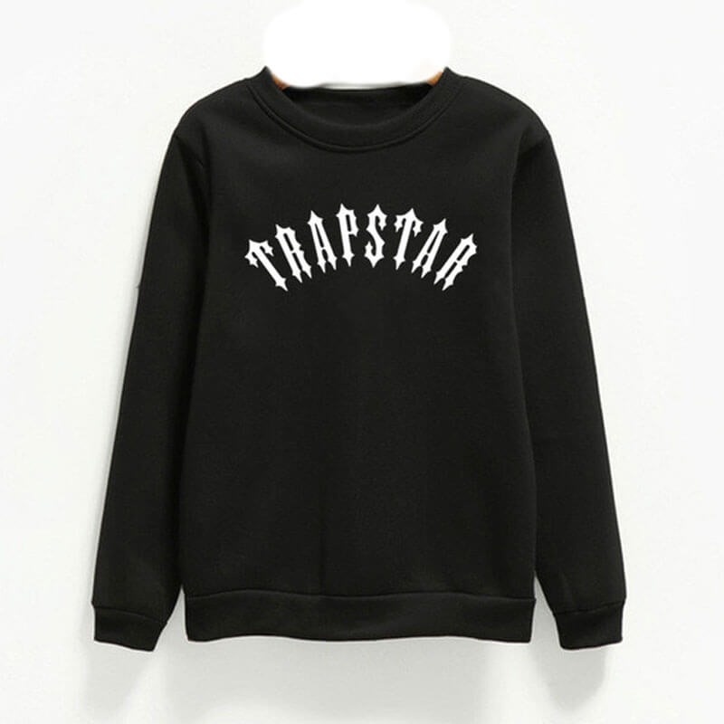 Trapstar Logo Sweatshirts Herren Schwarz Schweiz | WW43-288