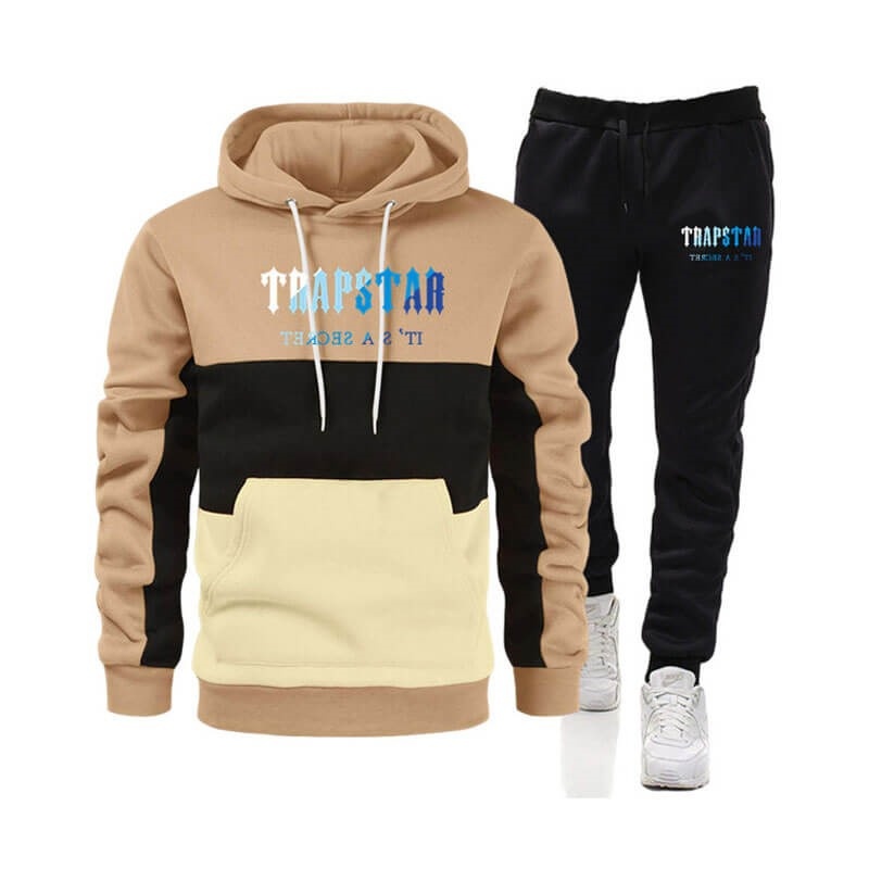 Trapstar Merch It\'s a Secret Printed Logo Trainingsanzug Herren Khaki Schweiz | HV48-161