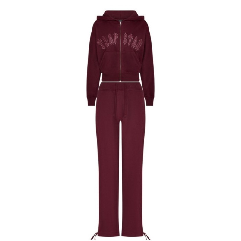 Trapstar Mesh Irongate Arch Jogginghose Damen Bordeaux Schweiz | TY62-267