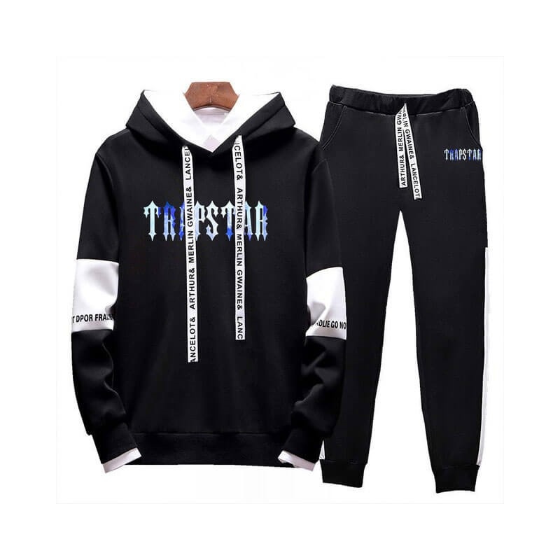 Trapstar Revolution Chenille Decoded Mit Kapuze Trainingsanzug Herren Schwarz Schweiz | NC67-985