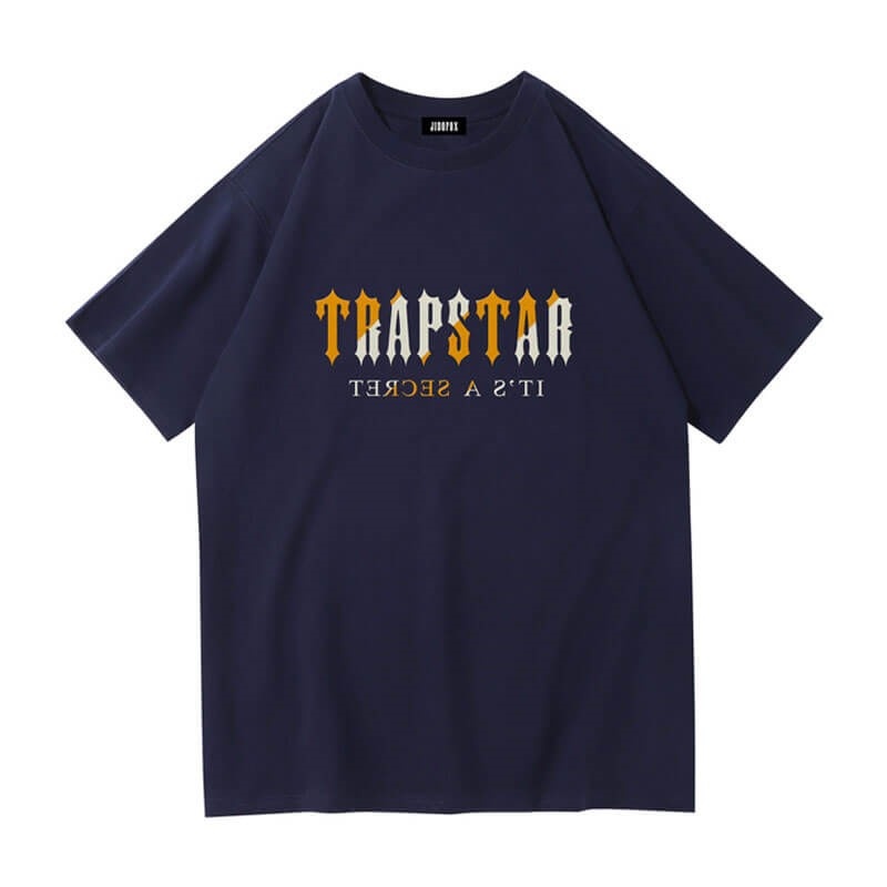 Trapstar Shinning Galaxy its a Secret T-shirts Herren Blau Schweiz | OF39-996