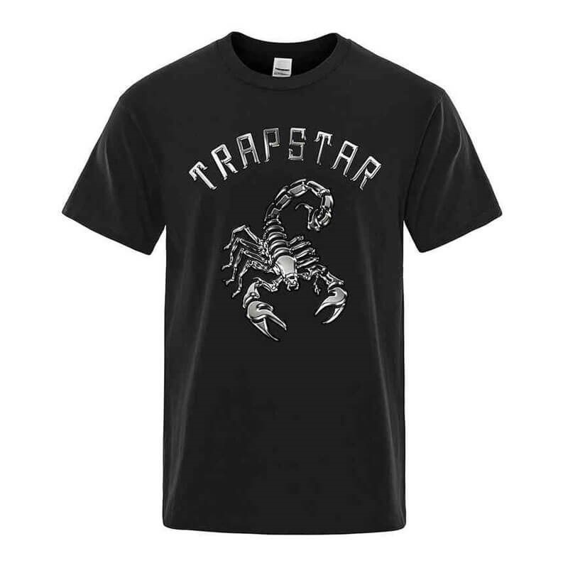 Trapstar Spider Printed Graphic Tee T-shirts Herren Schwarz Schweiz | ZM96-390