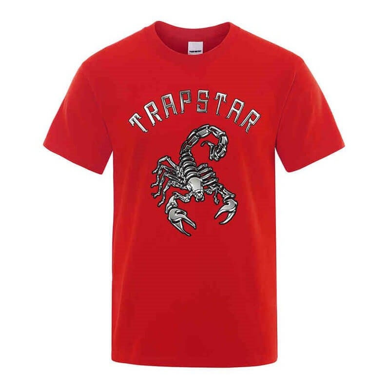 Trapstar Spider Printed Graphic Tee T-shirts Herren Rot Schweiz | WF06-705