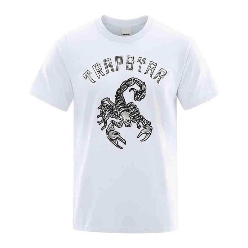 Trapstar Spider Printed Graphic Tee T-shirts Herren Weiß Schweiz | QO70-552