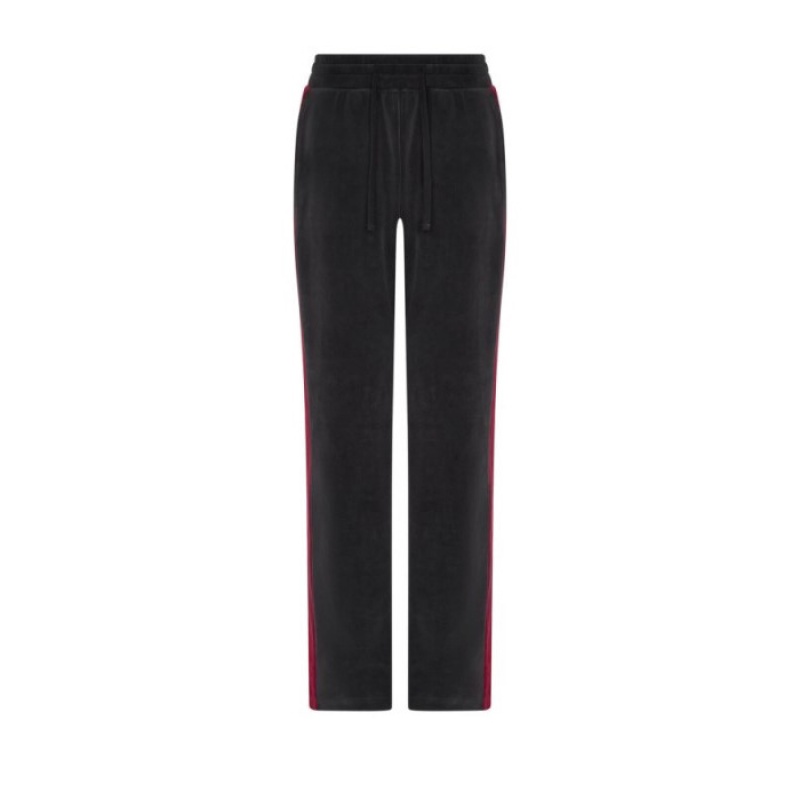 Trapstar TS-Star Velour Track Bottoms Hose Damen Bordeaux Schweiz | YD28-448