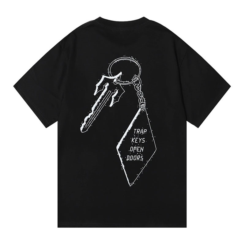 Trapstar Trap Star Keys Open Doors T-shirts Herren Schwarz Schweiz | IH96-603