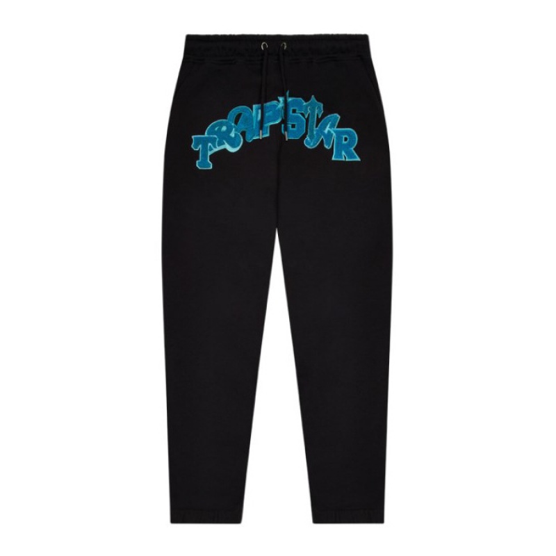 Trapstar Wildcard Jogging Bottoms Trainingsanzug Herren Schwarz Türkis Schweiz | XK85-470