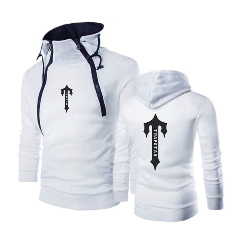 Trapstar Zip Up Hoodie Herren Weiß Schweiz | OX84-434